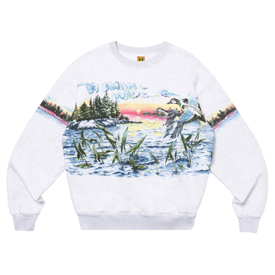 Pre-owned Human Made Hunting Sweatshirt 'grey'