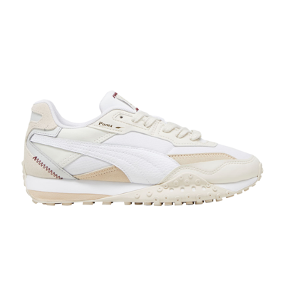 Pre-owned Puma Wmns Blacktop Rider 'soft - White Alpine Snow'