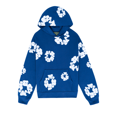 Pre-owned Denim Tears The Cotton Wreath Sweatshirt 'royal Blue'