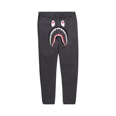 Pre-owned Bape Abc Camo Shark Sweatpants 'charcoal' In Grey