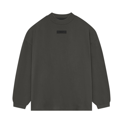 Pre-owned Essentials Fear Of God  Long-sleeve Tee 'ink' In Black