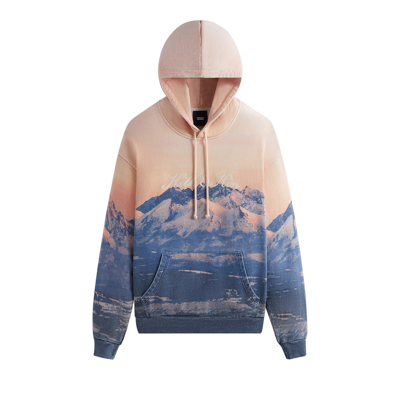 Pre-owned Kith Sunset Summit Nelson Hoodie 'citrine' In Multi-color