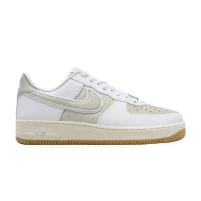Pre-owned Nike Air Force 1 '07 Lv8 'light Silver Gum' In Cream