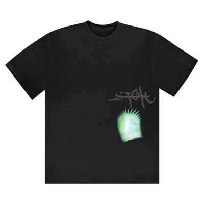 Pre-owned Cactus Jack By Travis Scott C5 Utopia T-shirt 'black'