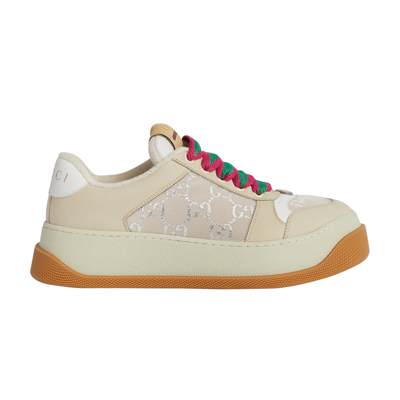 Pre-owned Gucci Wmns Screener 'gg Monogram - Beige' In Tan