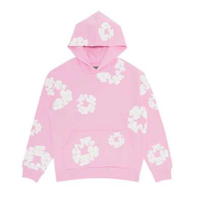Pre-owned Denim Tears The Cotton Wreath Sweatshirt 'pink'