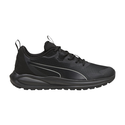 Pre-owned Puma Twitch Runner Trail 'black Cool Mid Grey'