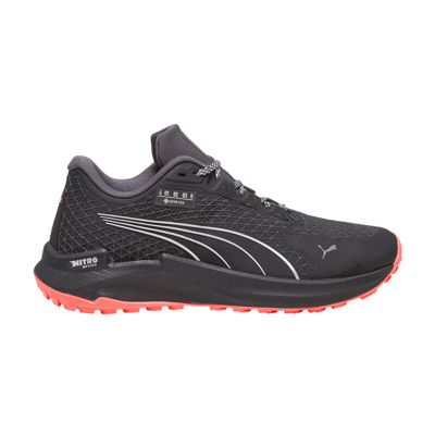 Pre-owned Puma Wmns Fast-trac Nitro Gore-tex 'seasons - Black Fire Orchid'