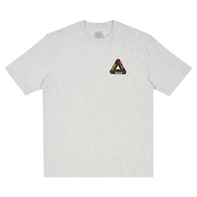 Pre-owned Palace Tri-lottie T-shirt 'grey Marl'