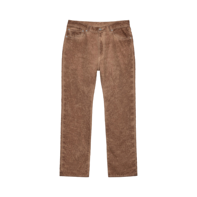 Pre-owned Levi's X Stussy Dyed Jacquard Jean 'brown'