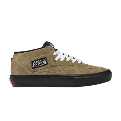 Pre-owned Vans Skate Half Cab 'olive Black' In Green