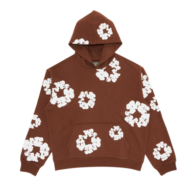 Pre-owned Denim Tears The Cotton Wreath Sweatshirt 'brown'