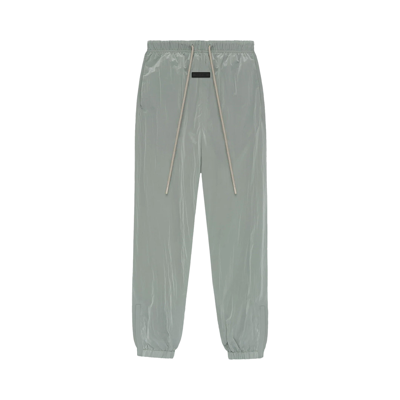 Pre-owned Essentials Fear Of God  Crinkle Nylon Track Pant 'seal' In Grey