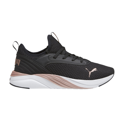 Pre-owned Puma Wmns Softride Ruby Luxe 'black Rose Gold'