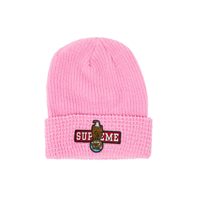 Pre-owned Supreme Eagle Beanie 'pink'