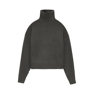 Pre-owned Essentials Fear Of God  Turtleneck 'ink' In Black