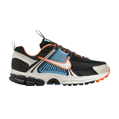 Pre-owned Nike Wmns Air Zoom Vomero 5 'blue Gaze Total Orange' In Black