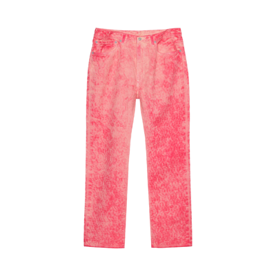 Pre-owned Levi's X Stussy Dyed Jacquard Jean 'pink'