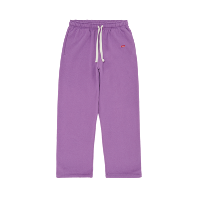 Pre-owned Supreme Small Box Drawcord Sweatpant 'purple'