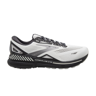 Pre-owned Brooks Adrenaline Gts 23 4e Wide 'oyster Alloy' In Grey