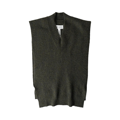 Pre-owned Maison Margiela Wool Vest 'green'