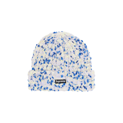 Pre-owned Supreme Chenille Beanie 'lavender' In Purple