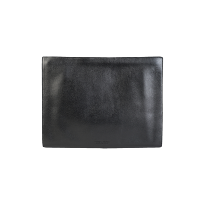 Pre-owned Bottega Veneta Leather Document Holder 'black/silver'