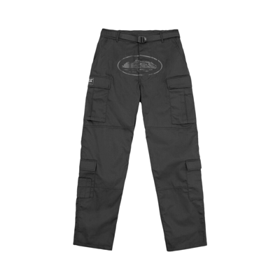 Pre-owned Corteiz Guerillaz* Cargos 'triple Black'