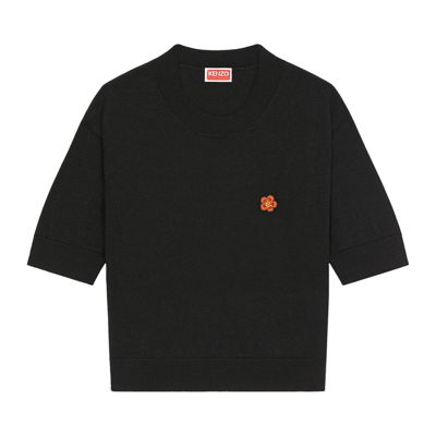 Pre-owned Kenzo Boke Flower Logo T-shirt 'black'