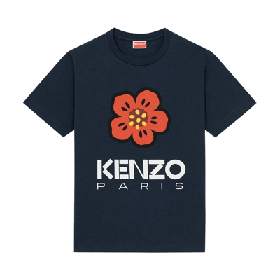 Pre-owned Kenzo Boke Flower T-shirt 'blue'