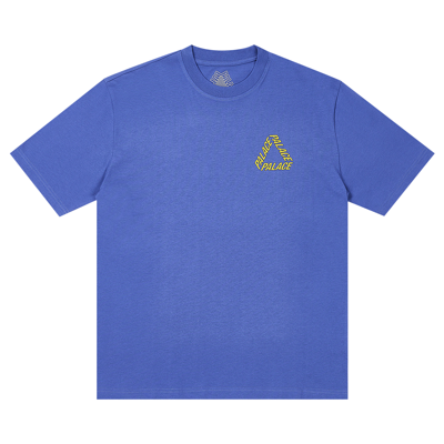 Pre-owned Palace Demon P3 T-shirt 'ultra' In Blue