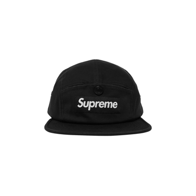 Pre-owned Supreme Snap Pocket Camp Cap 'black'