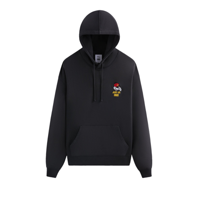 Pre-owned Kith For Mickey & Friends Just Us Williams Iii Hoodie 'black'