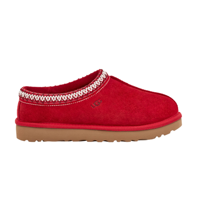 Pre-owned Ugg Wmns Tasman Slipper 'samba Red'