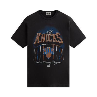 Pre-owned Kith For The New York Knicks Msg Vintage Tee 'black'