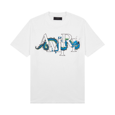 Pre-owned Amiri Cny Dragon Tee 'white'
