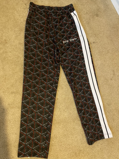 Pre-owned Palm Angels Track Pants In Black