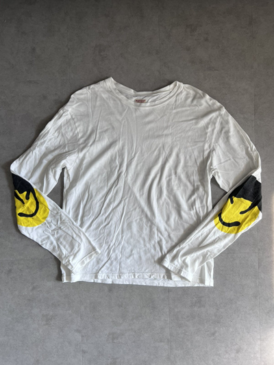Pre-owned Kapital “cat”pital Long Sleeve (4) In Off White