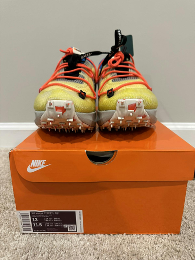 Pre-owned Nike X Off White Nike Vapor Street Off-white Tour Yellow Shoes