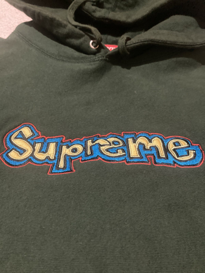 Pre-owned Supreme Gonz Logo Hoodie In Forest Green