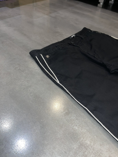 Pre-owned Just Cavalli X Roberto Cavalli Just Cavalli Single Stripe Black Casual Pants