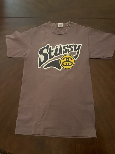 Pre-owned Stussy X Vintage Stussy Tee 1990s In Brown