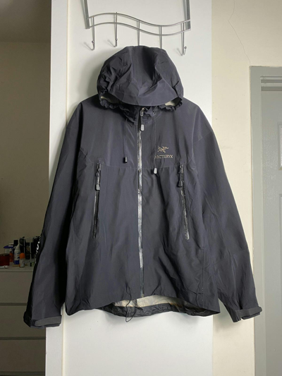 Pre-owned Arcteryx X Outdoor Life Vintage Arcteryx Shell Ski Jacket Gore-tex Xcr In Black