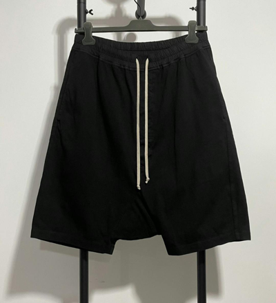 Pre-owned Rick Owens Shorts 4 In Black