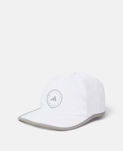 Stella Mccartney Run Baseball Cap In White