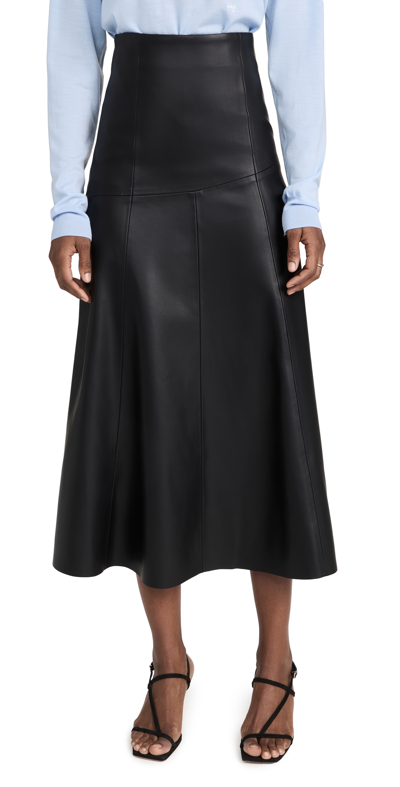 Pixie Market Paneled Skirt Black