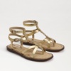 Sam Edelman Talya Sandal In Gold