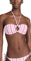 Ganni Fiji Bikini Top Fiji Flower In Fiji Flower