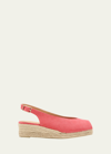 CASTAÃ±ER DOSALIA CANVAS WEDGE ESPADRILLES