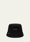 Jacquemus Black Les Sculptures 'le Bob Belo' Bucket Hat In Black 990